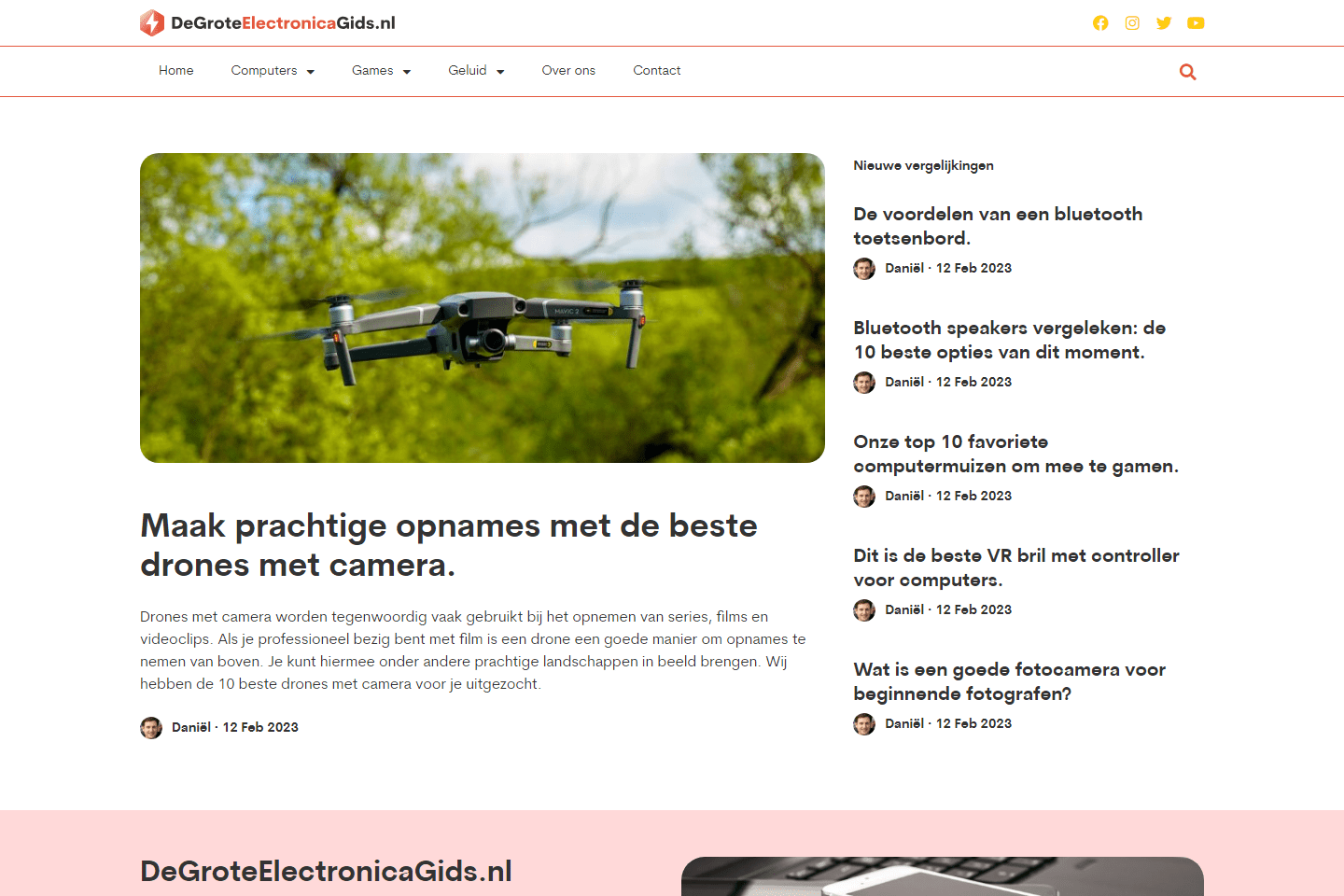 degroteelectronicagids.nl - Sponsored content