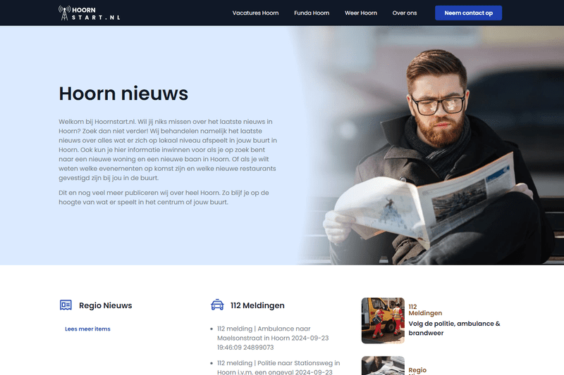 hoornstart.nl - Sponsored content