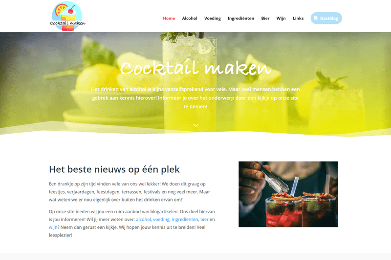 cocktail-maken.nl - Sponsored content