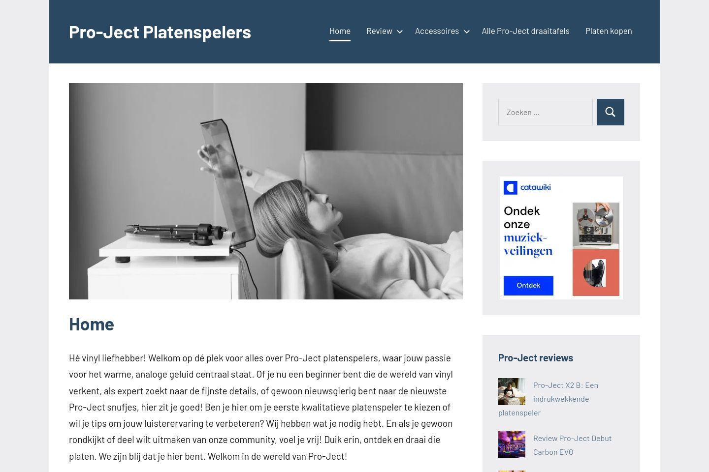 projectplatenspelers.nl - Partnerlink