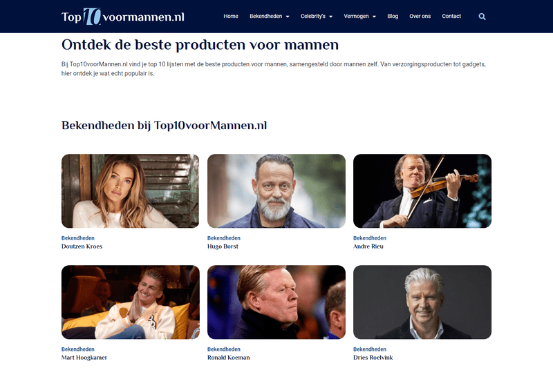 top10voormannen.nl - Sponsored content