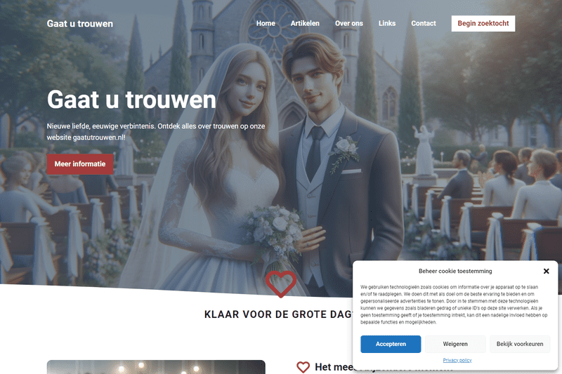 gaatutrouwen.nl - Sponsored content