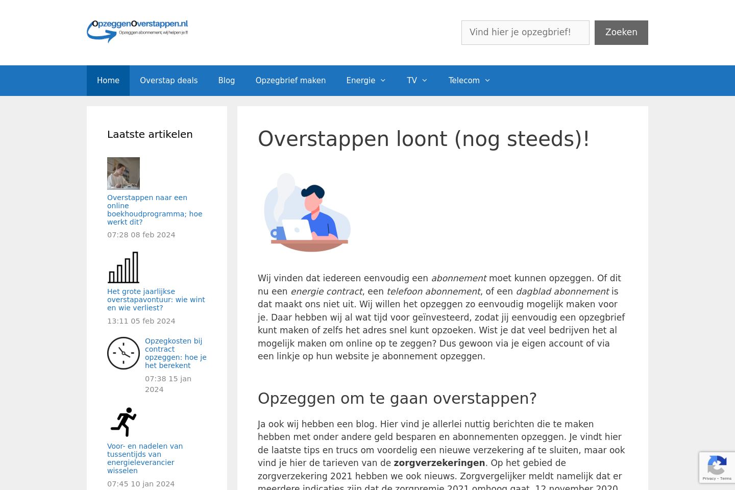 opzeggenoverstappen.nl - Sponsored content