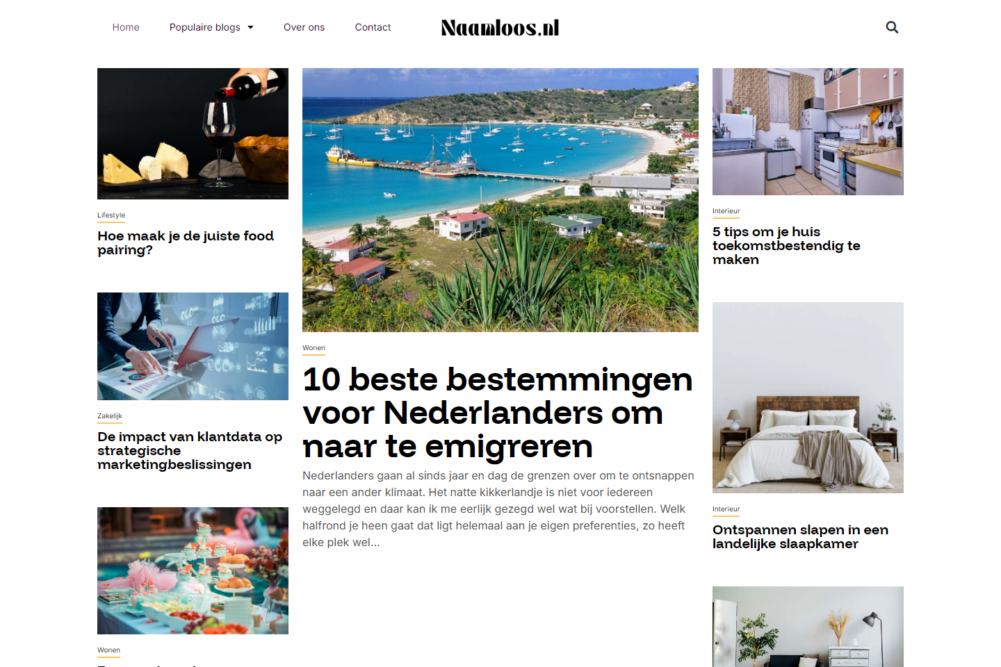 naamloos.nl - Sponsored content