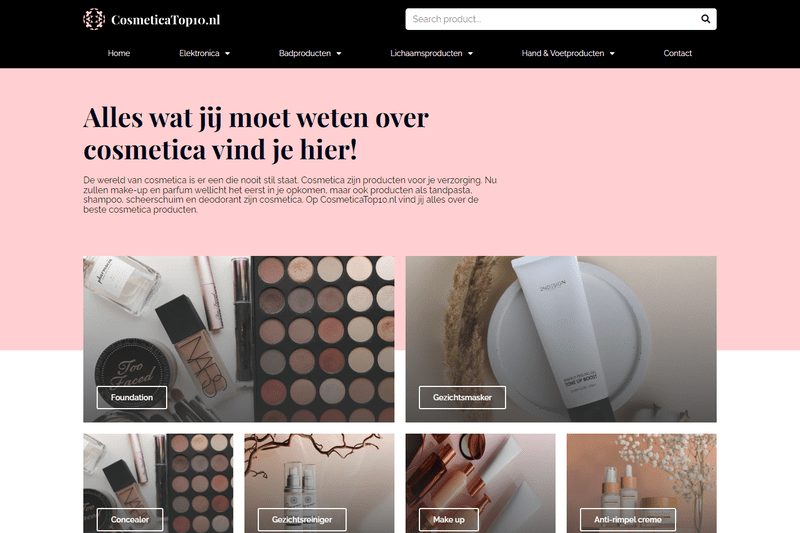 cosmeticatop10.nl - Sponsored content